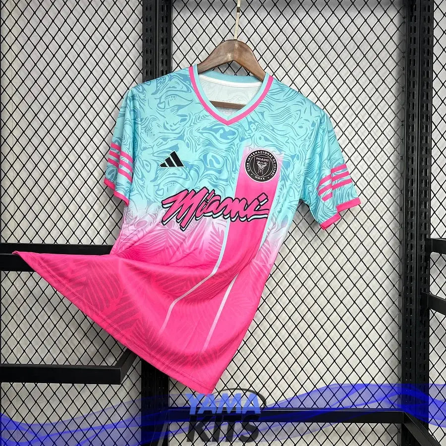 Maillot Miami concept « Bleu, Rose » 2024/2025 YamaKits