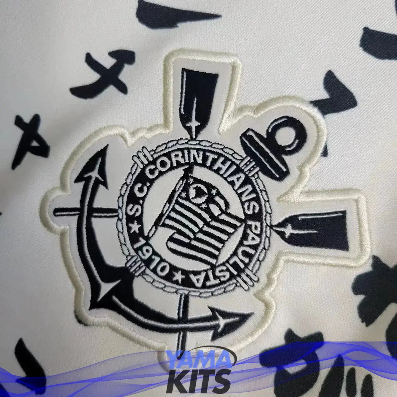 Maillot Femme Corinthians Extérieur "beige" 2022/2023 - YamaKits