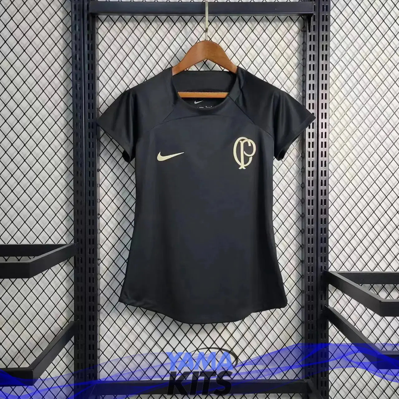 Maillot Femme Corinthians Entrainement "Noir" 2022/2023 - YamaKits