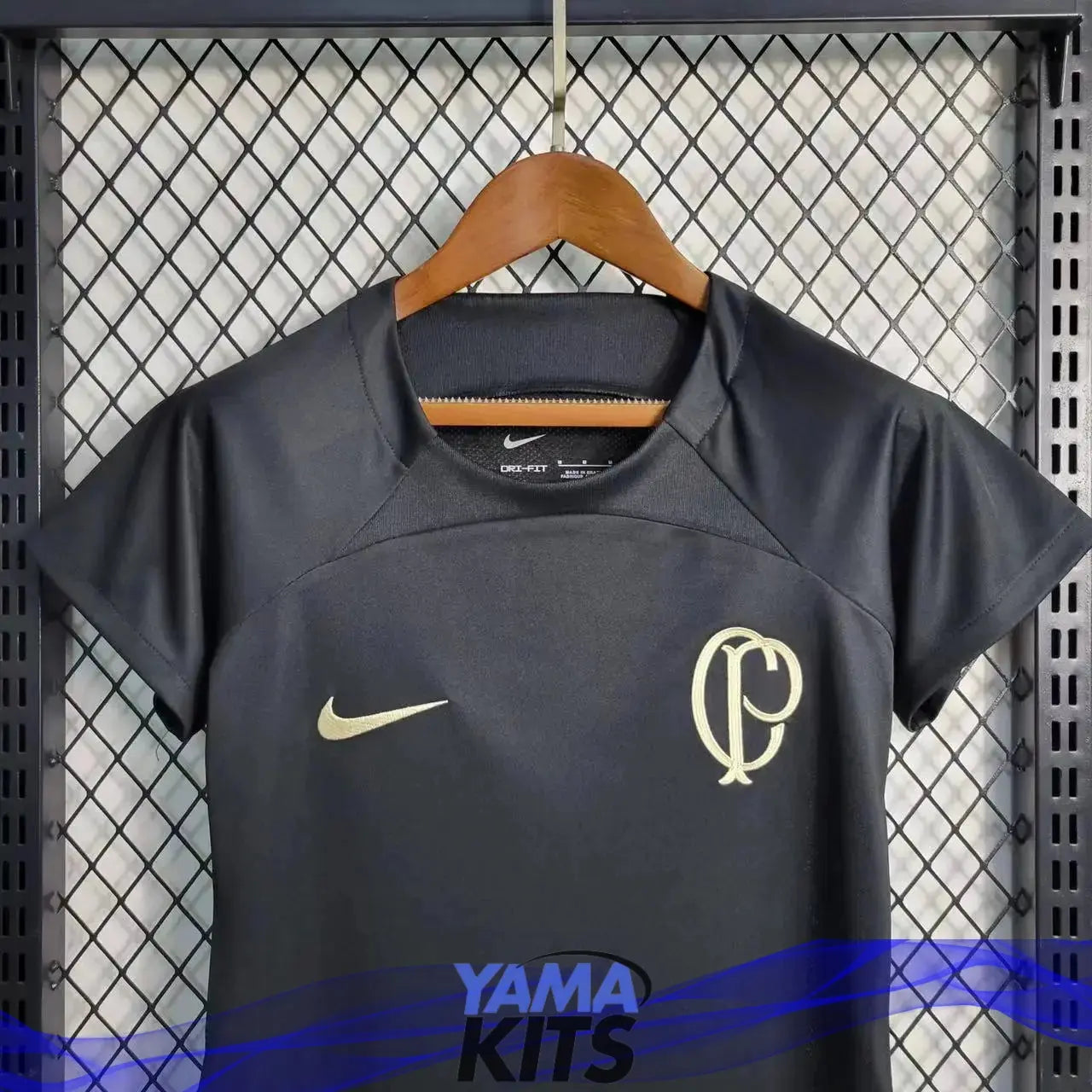 Maillot Femme Corinthians Entrainement "Noir" 2022/2023 - YamaKits