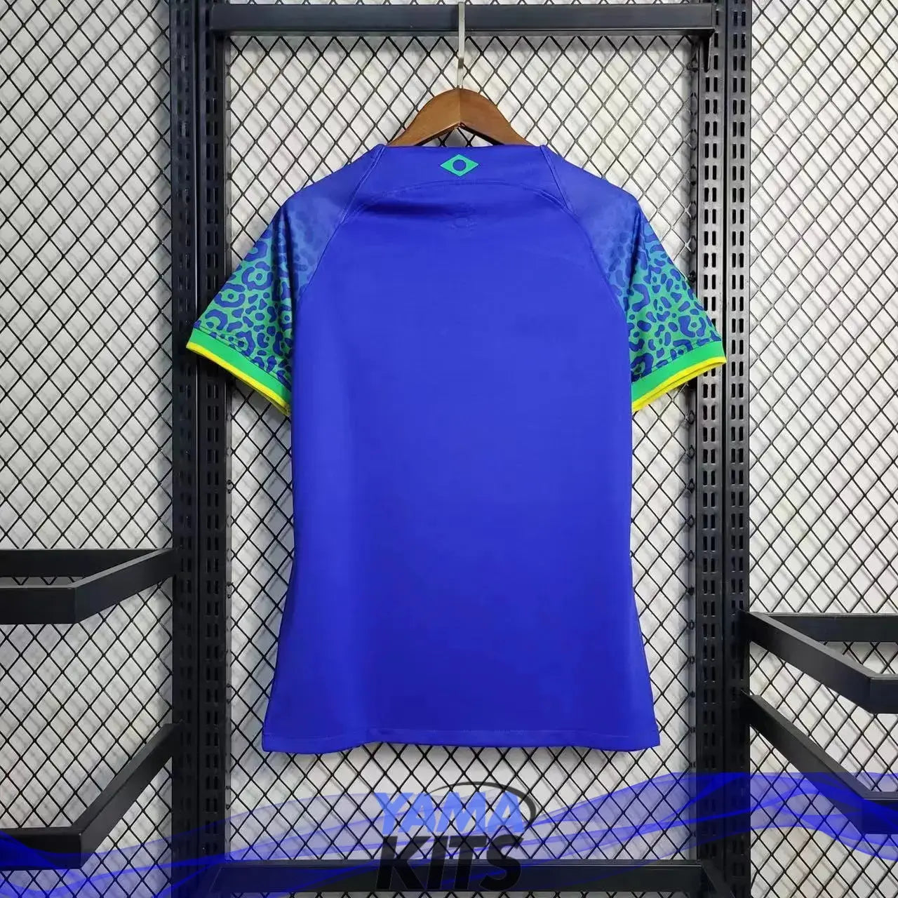 Maillot Femme Brésil/Brazil Extérieur "Bleu" 2022/2023 - YamaKits