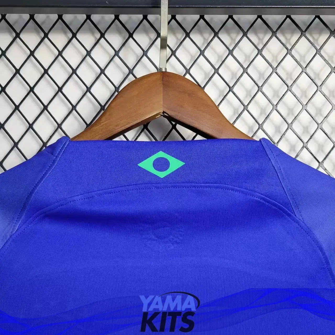 Maillot Femme Brésil/Brazil Extérieur "Bleu" 2022/2023 - YamaKits
