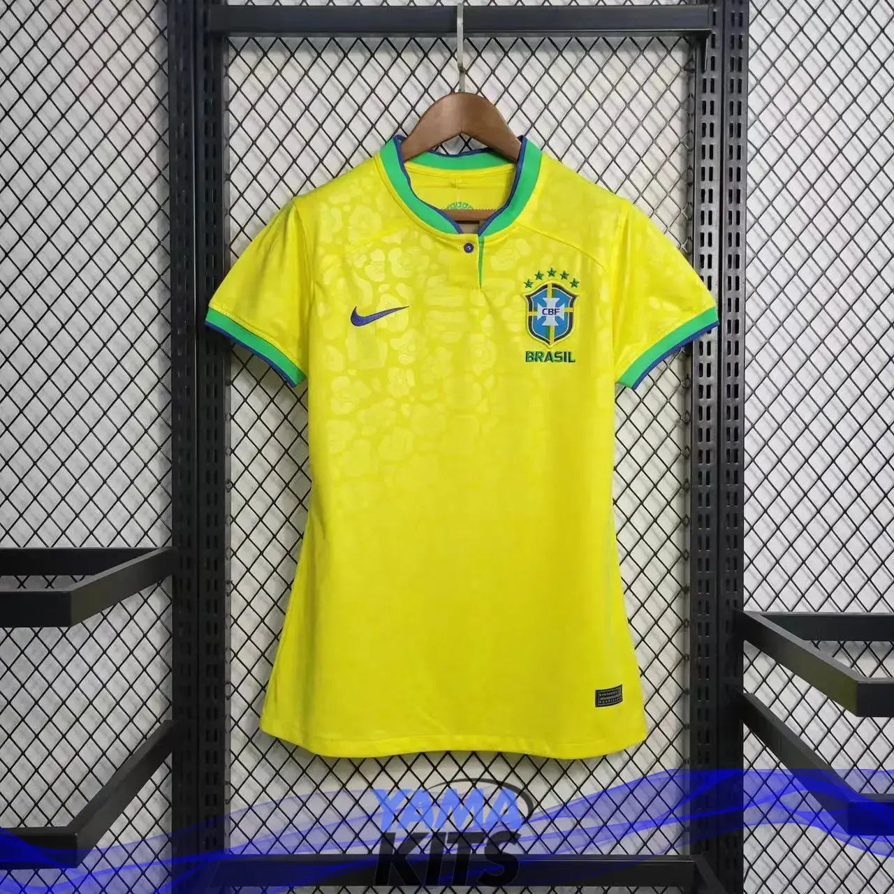 Maillot Femme Brésil/Brazil Domicile 2022/2023 - YamaKits