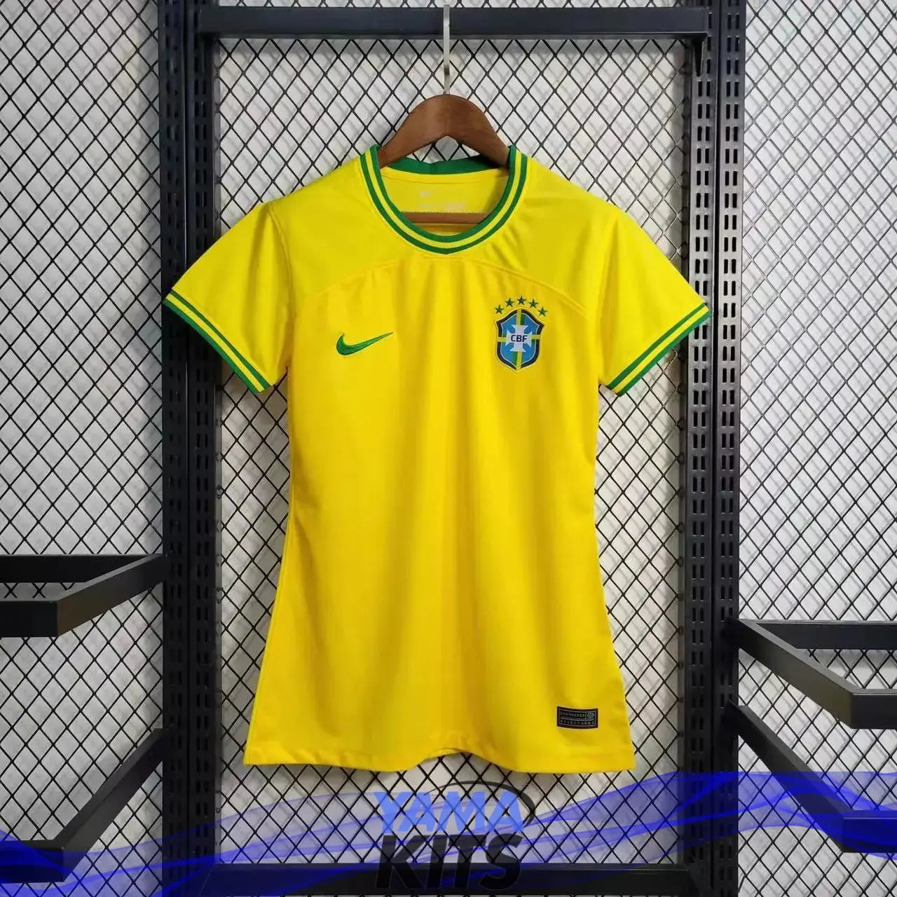 Maillot Femme Brésil/Brazil Concept "Jaune" 2022/2023 - YamaKits