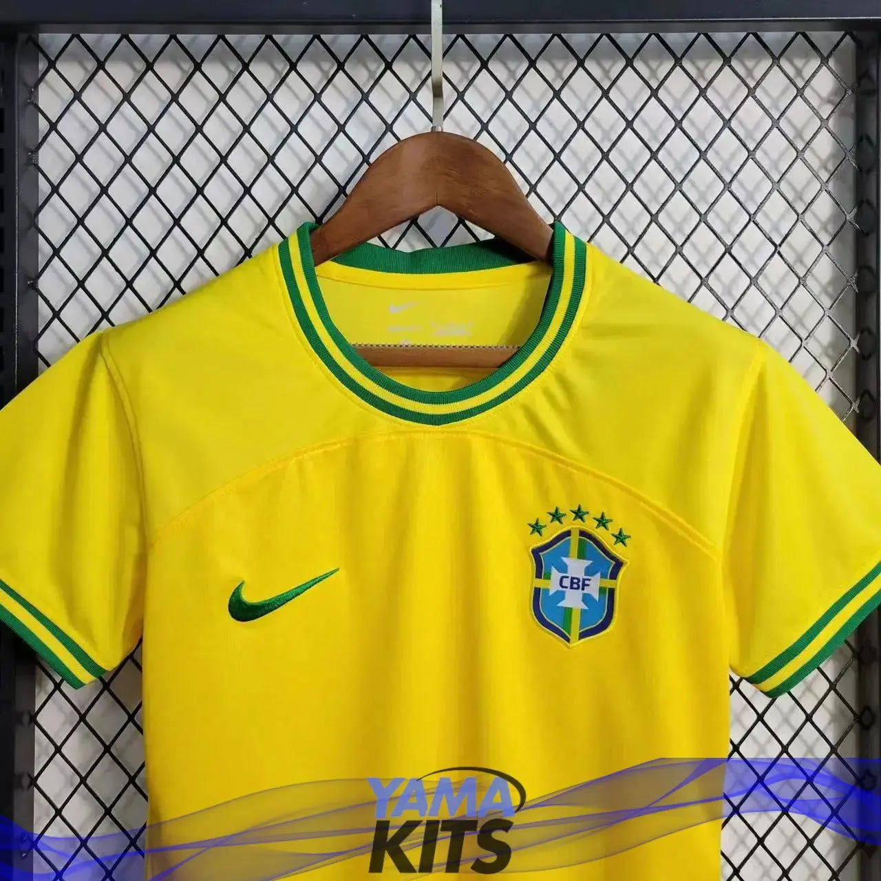 Maillot Femme Brésil/Brazil Concept "Jaune" 2022/2023 - YamaKits