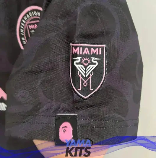 Maillot Inter Miami CF x Bape Noir 2023/2024 - YamaKits