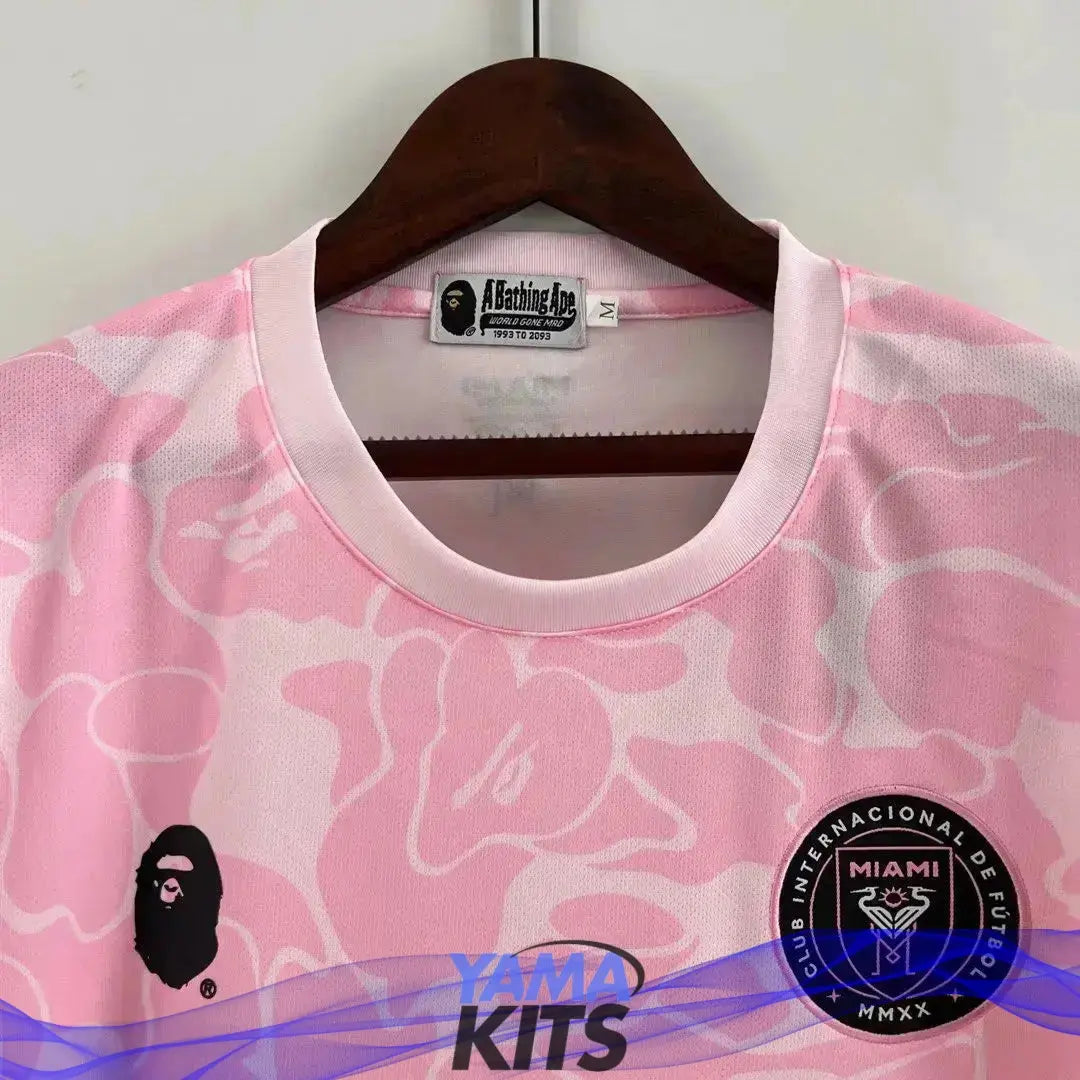 Maillot Inter Miami x Bape Concept "Rose" 2023/2024 - YamaKits