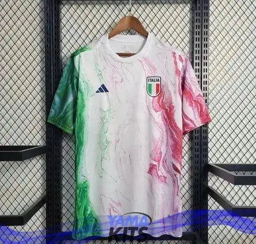 Maillot de l’Italie entraînements « rouge,vert » 2023/2024 - YamaKits