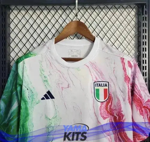 Maillot de l’Italie entraînements « rouge,vert » 2023/2024 - YamaKits