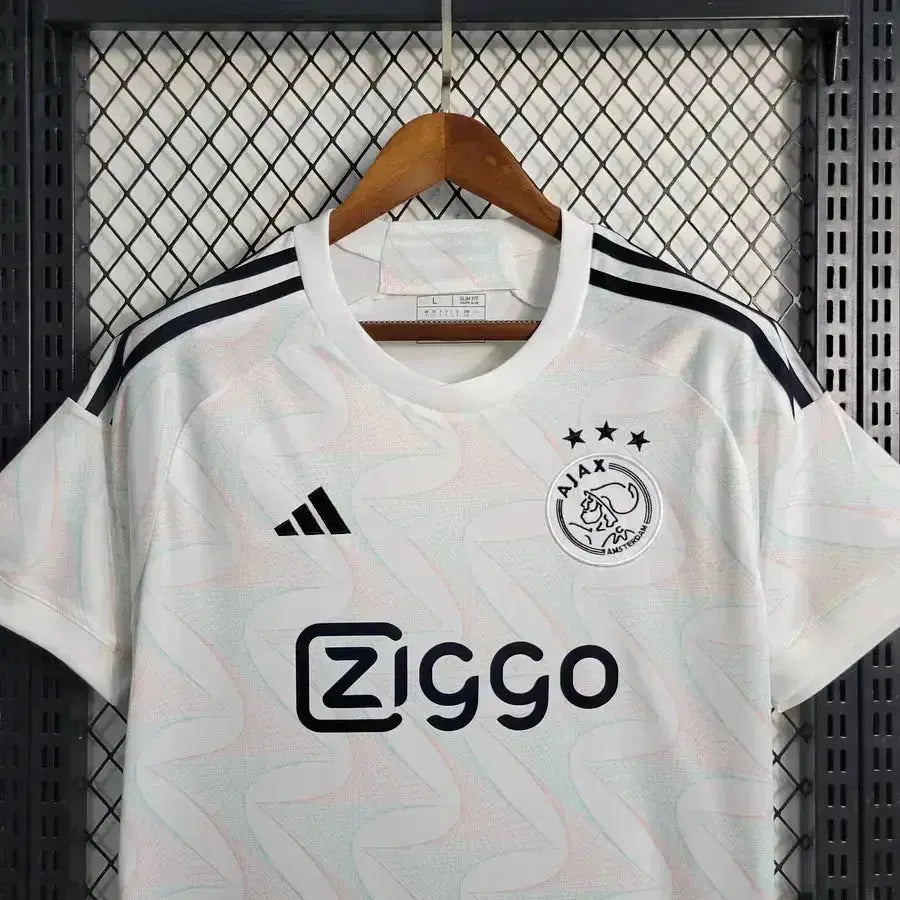 Maillot de l’Ajax extérieur « blanc » 2023/2024 - YamaKits