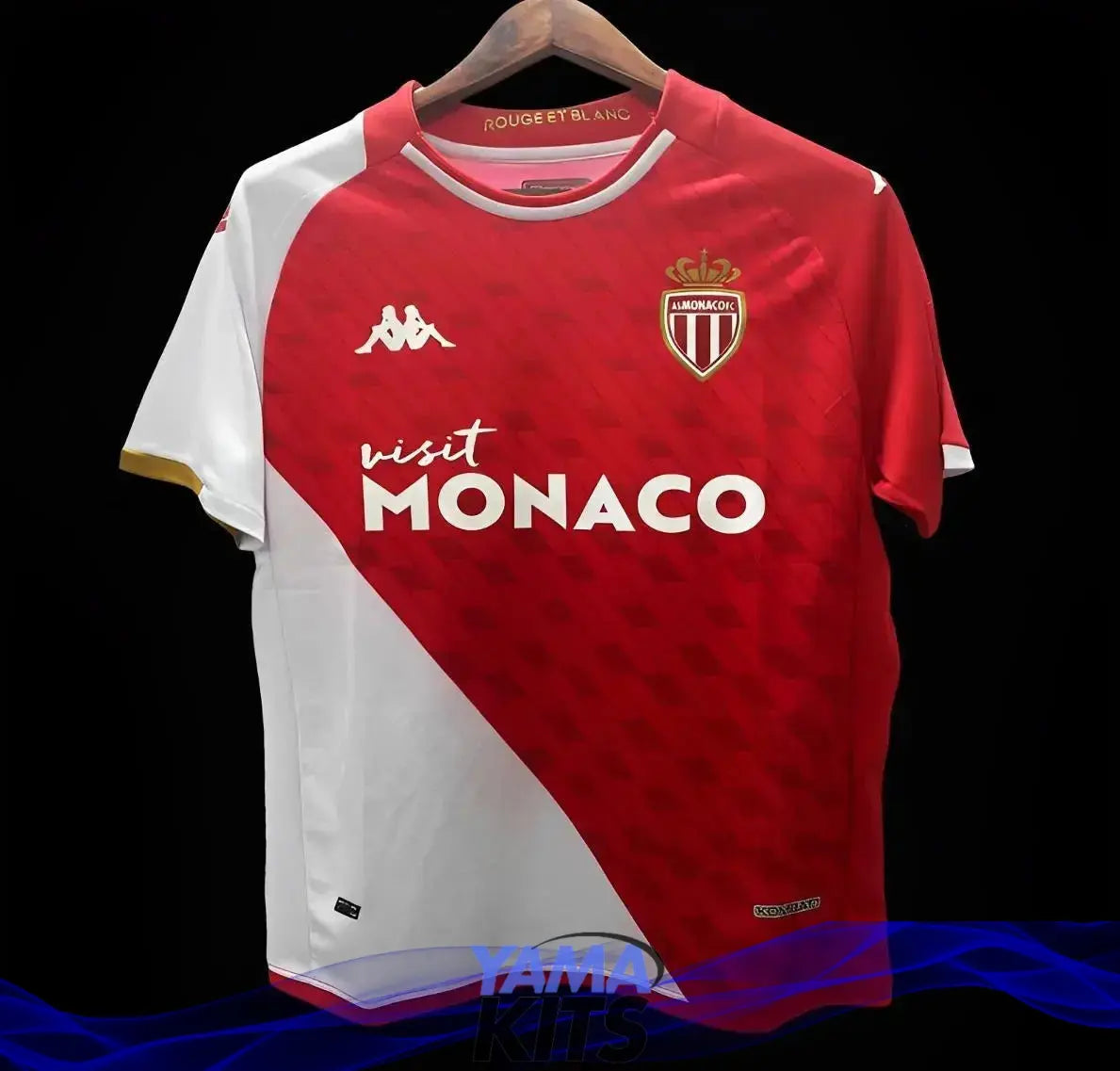 Maillot AS Monaco Domicile "Rouge,Blanc" 2023/2024 - YamaKits