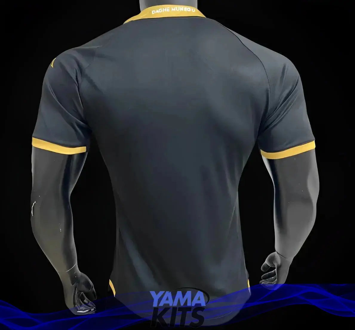 MAILLOT AS MONACO "THIRD" BLACK 2023/2024 Version Player - YamaKits