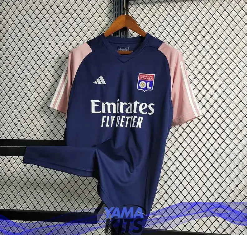 Maillot Olympique Lyonnais "Navy" Avant-Match 2023/2024 - YamaKits