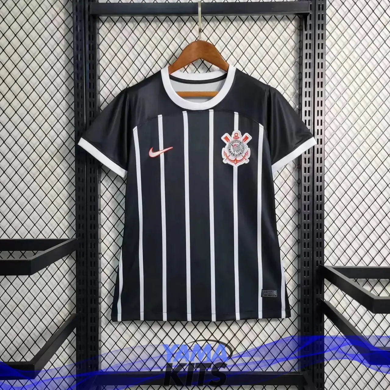 Maillot Femme Corinthians Extérieur "Noir" 2023/2024 - YamaKits