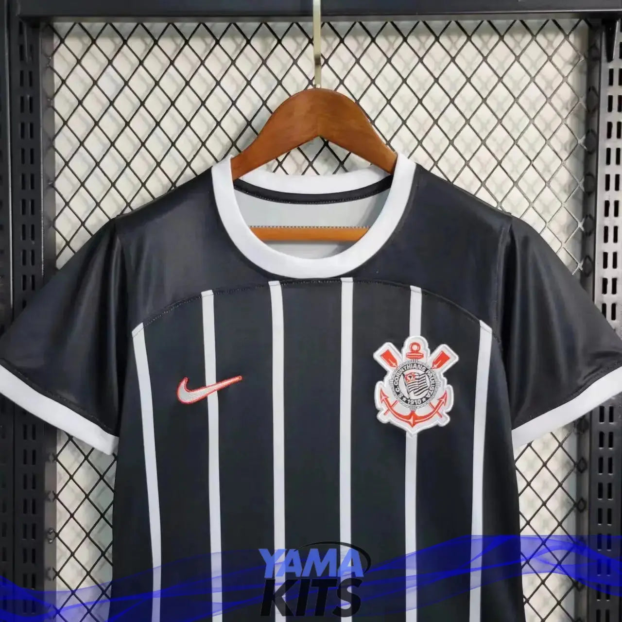 Maillot Femme Corinthians Extérieur "Noir" 2023/2024 - YamaKits