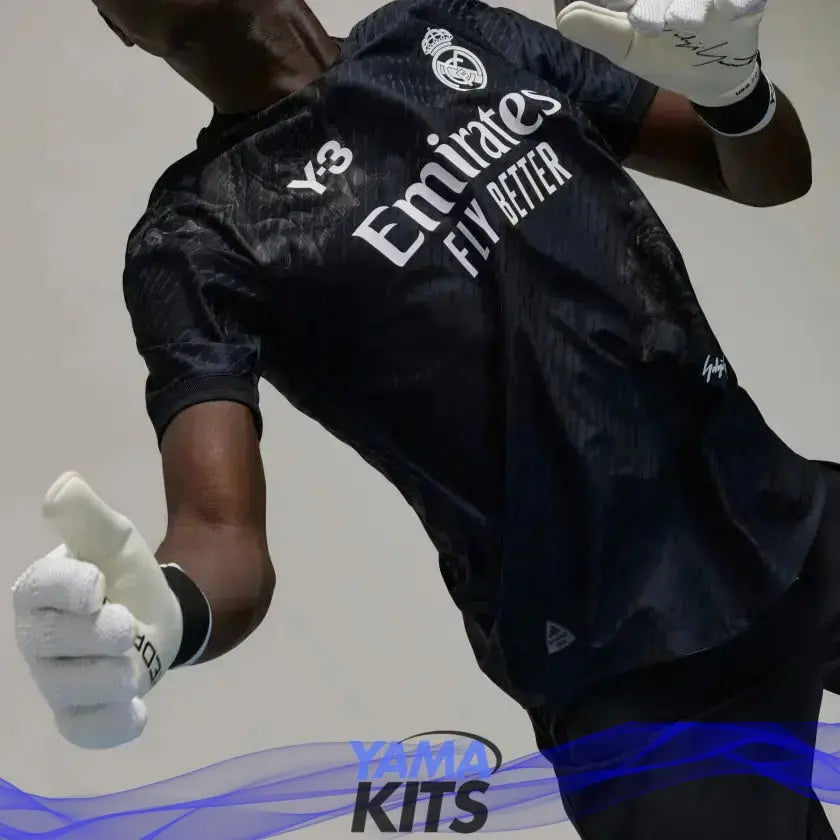Maillot Real Madrid x Y3 "Noir" 2024/2025 - YamaKits