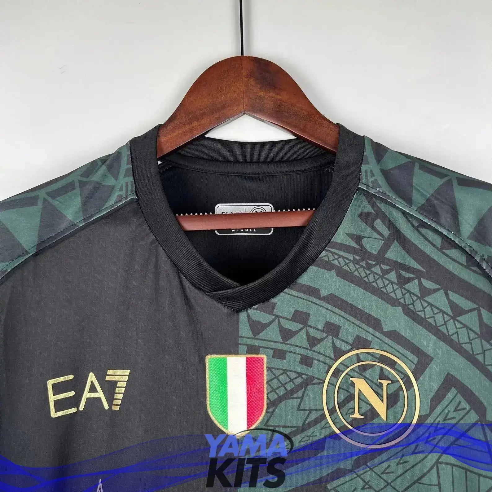 Maillot Napoli Third « noir » 2024/2025 - YamaKits