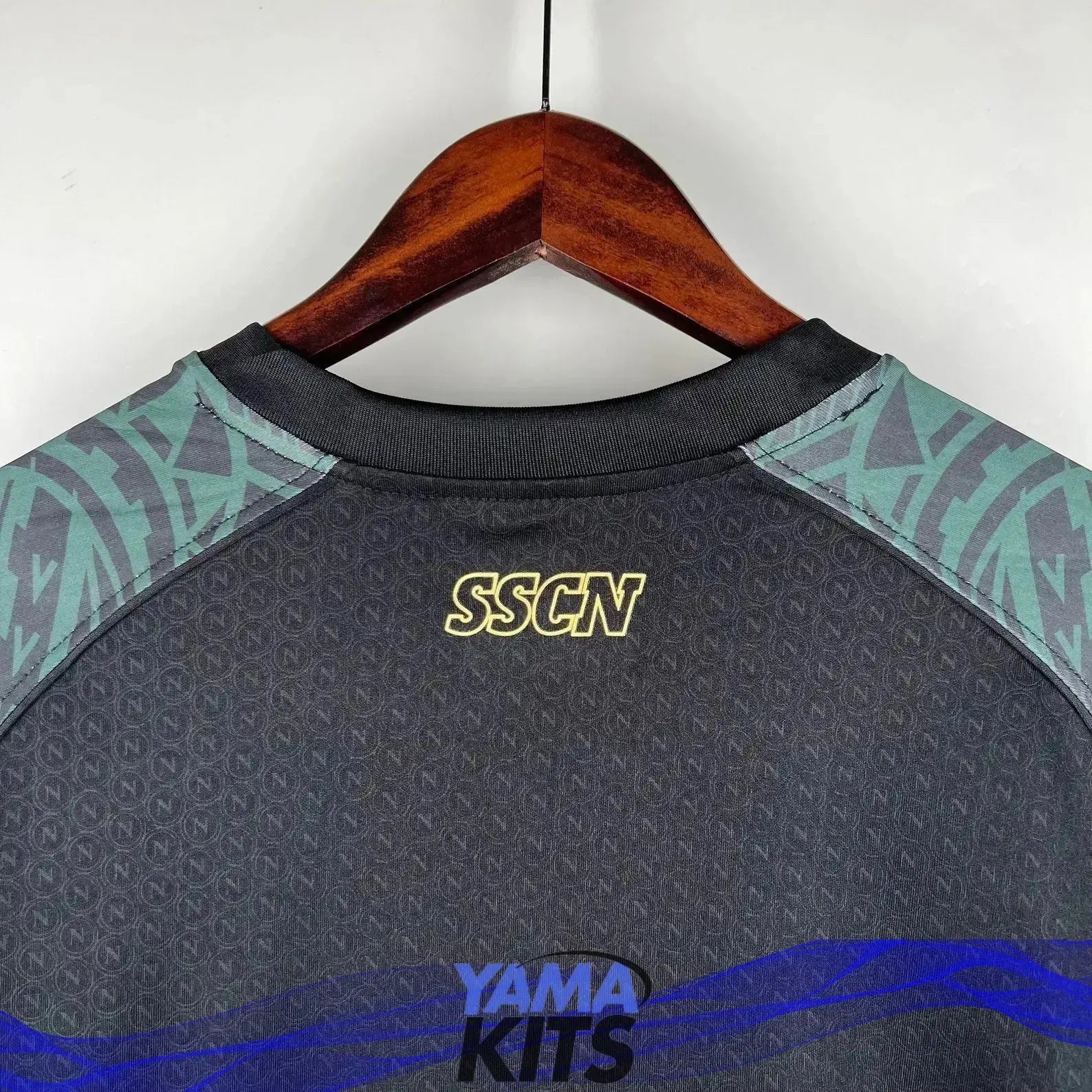Maillot Napoli Third « noir » 2024/2025 - YamaKits