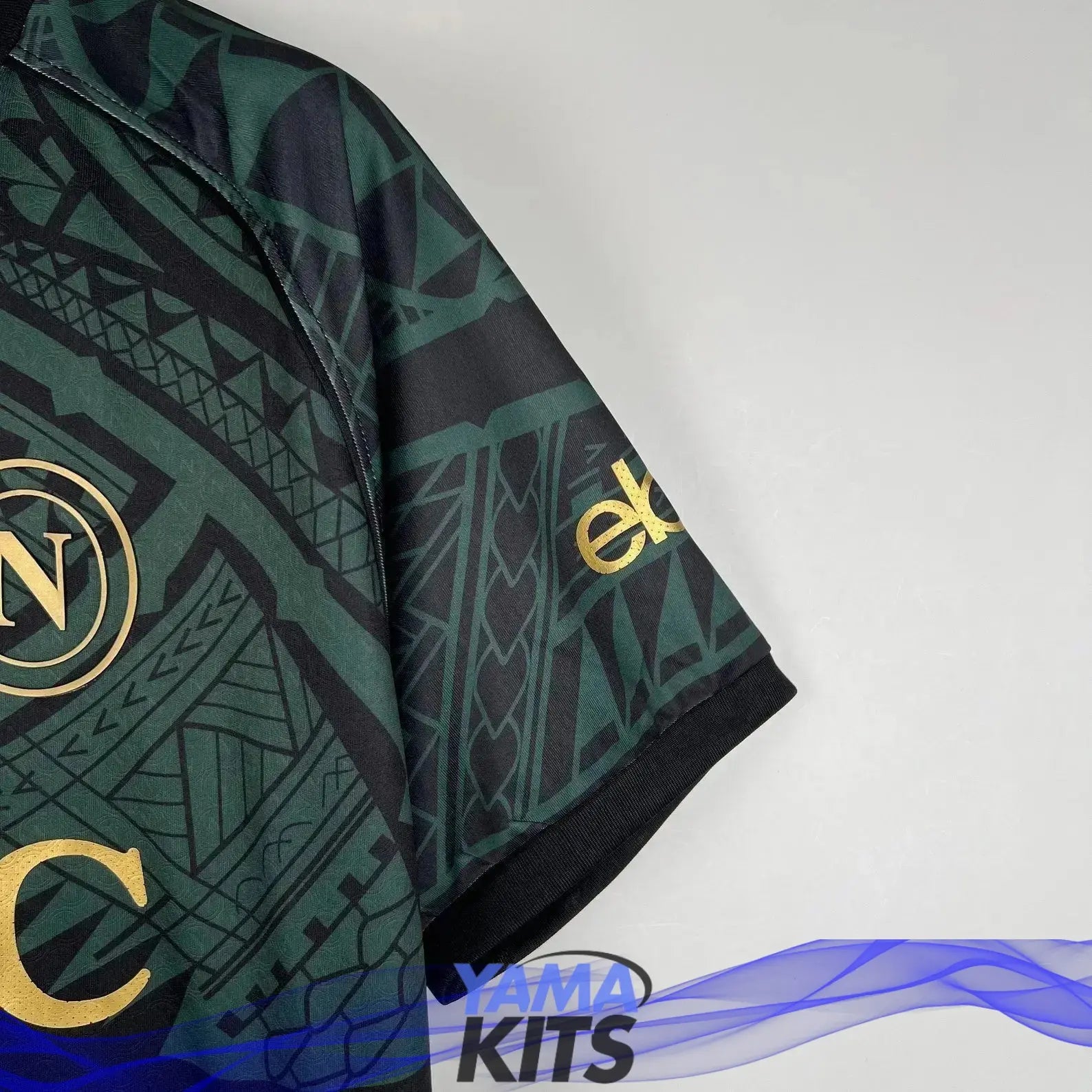 Maillot Napoli Third « noir » 2024/2025 - YamaKits