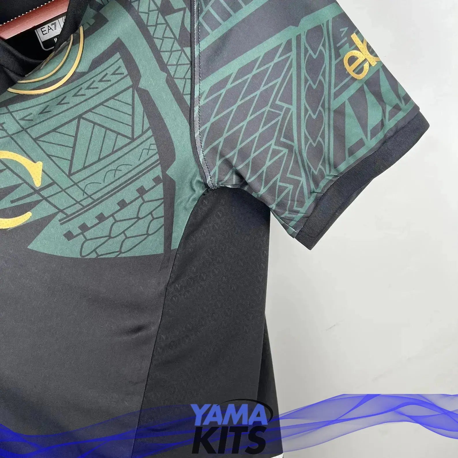 Maillot Napoli Third « noir » 2024/2025 - YamaKits