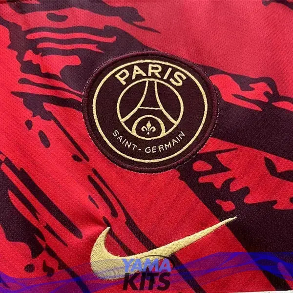 Maillot Paris Saint-Germain concept « rouge » 2024/2025 - YamaKits