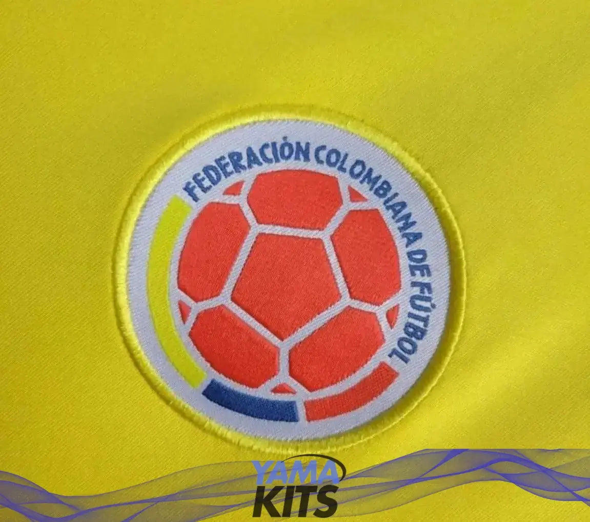 Maillot de la Colombie domicile « Jaune » 2024/2025 - YamaKits