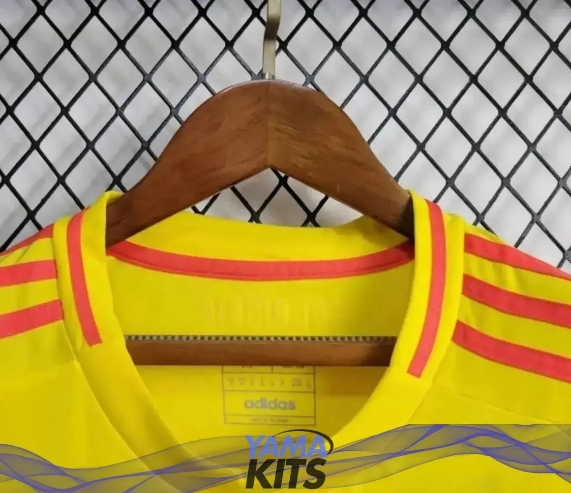 Maillot de la Colombie domicile « Jaune » 2024/2025 - YamaKits