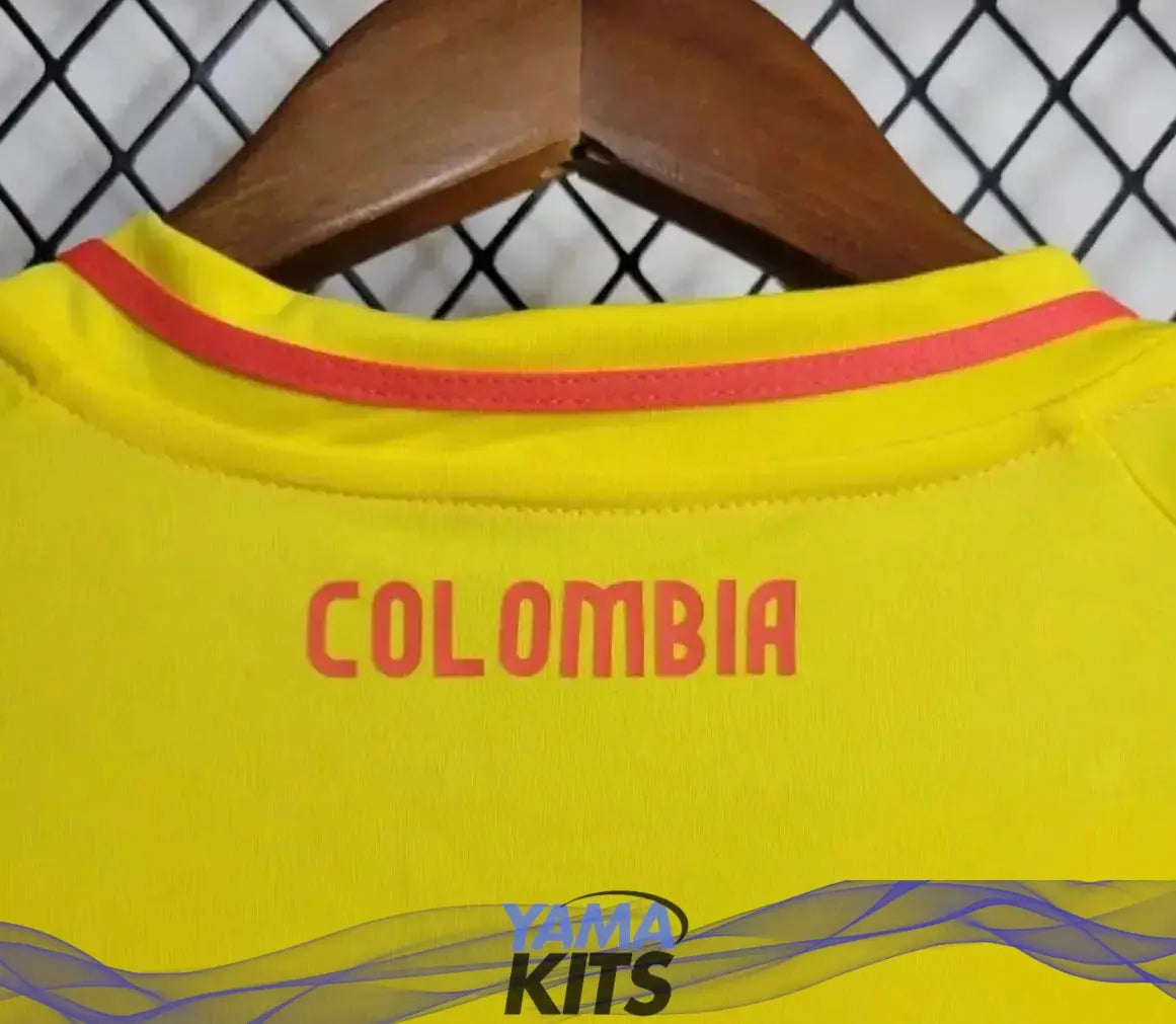Maillot de la Colombie domicile « Jaune » 2024/2025 - YamaKits