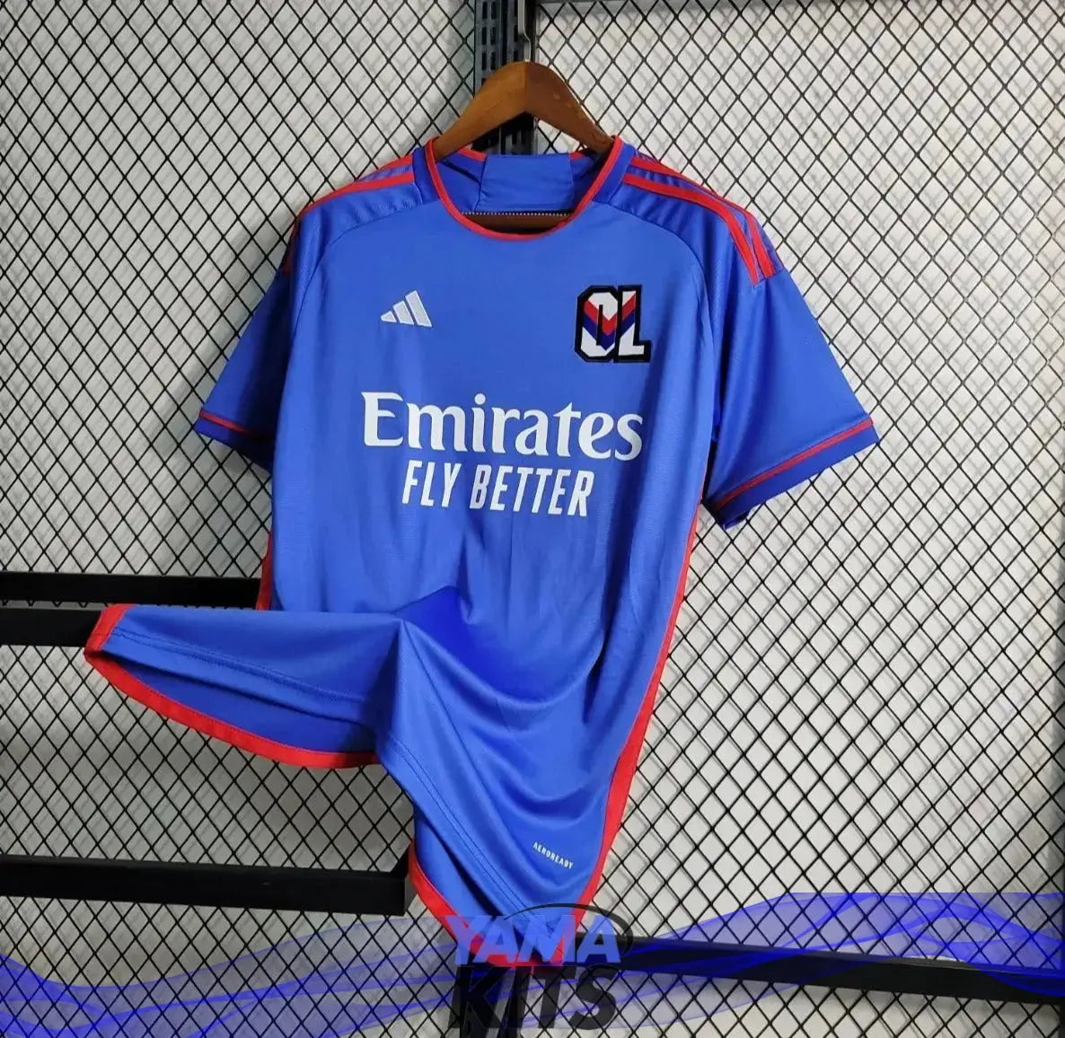 Maillot Olympique Lyonnais Extérieur "Bleu" 2024/2025 - YamaKits
