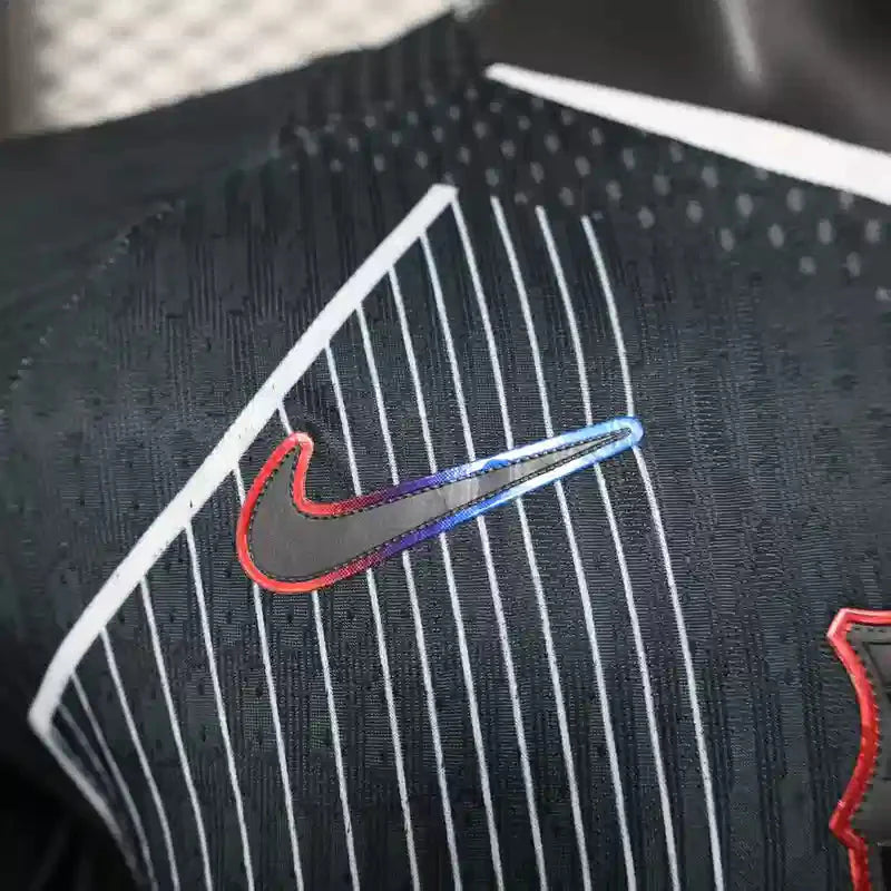 MAILLOT BARCELONE CONCEPT "noir" 2025/2026 YamaKits Foot