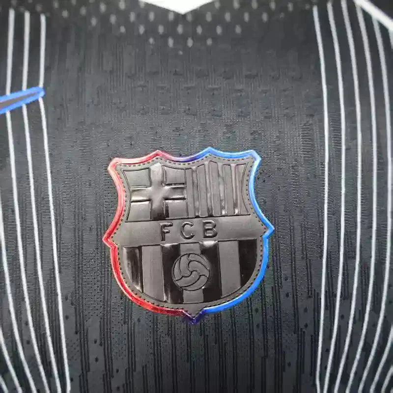 MAILLOT BARCELONE CONCEPT "noir" 2025/2026 YamaKits Foot