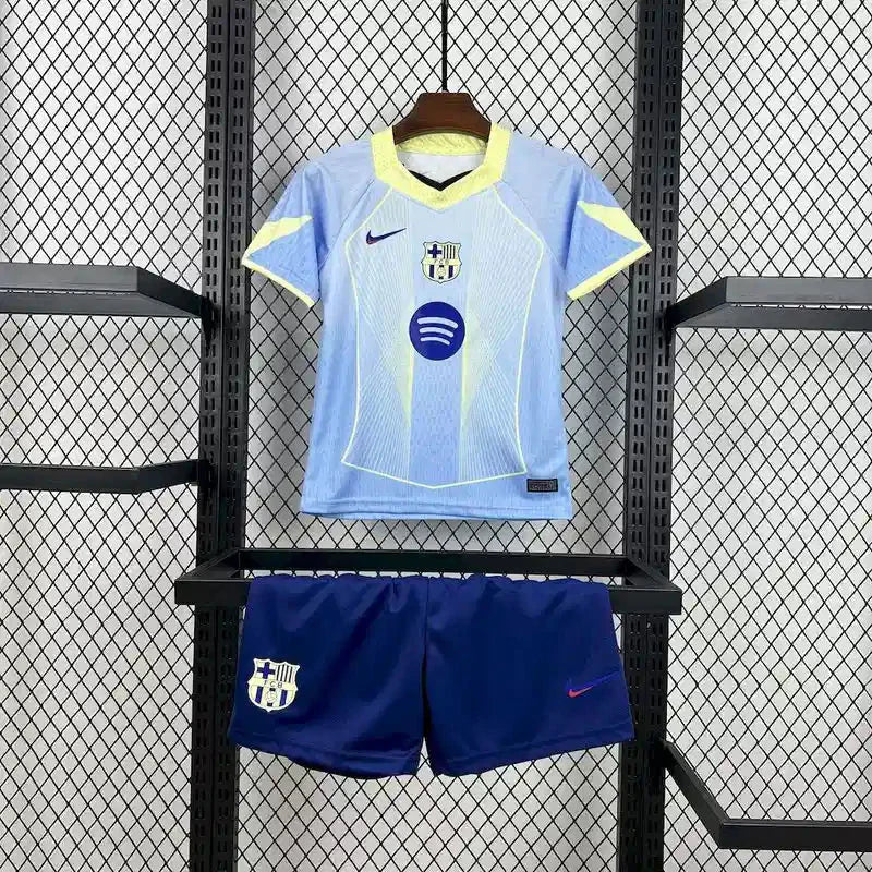 Maillot Barcelone enfant concept "bleu, jaune" 2025/2026 YamaKits Foot