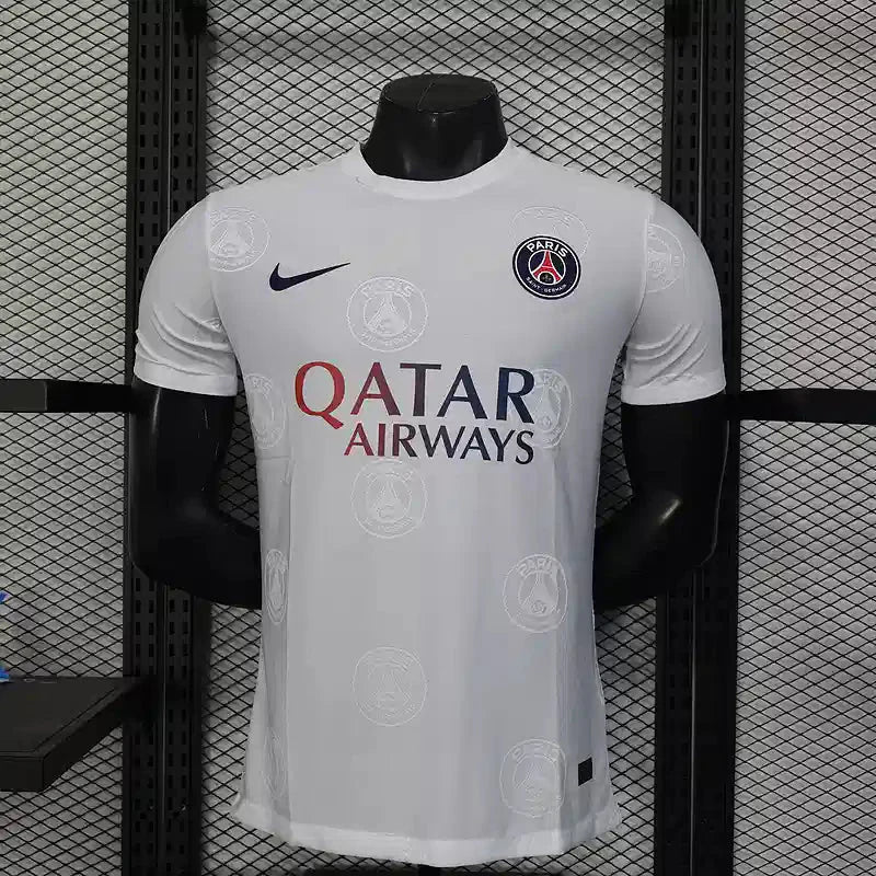 Maillot Paris SG Version "Player, blanc" 2025/2026 YamaKits