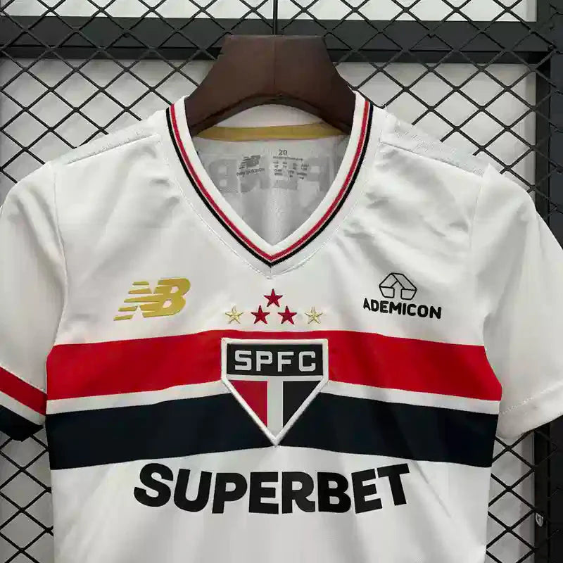 Maillot Sao Paulo enfant domicile 2025/2026 YamaKits Foot