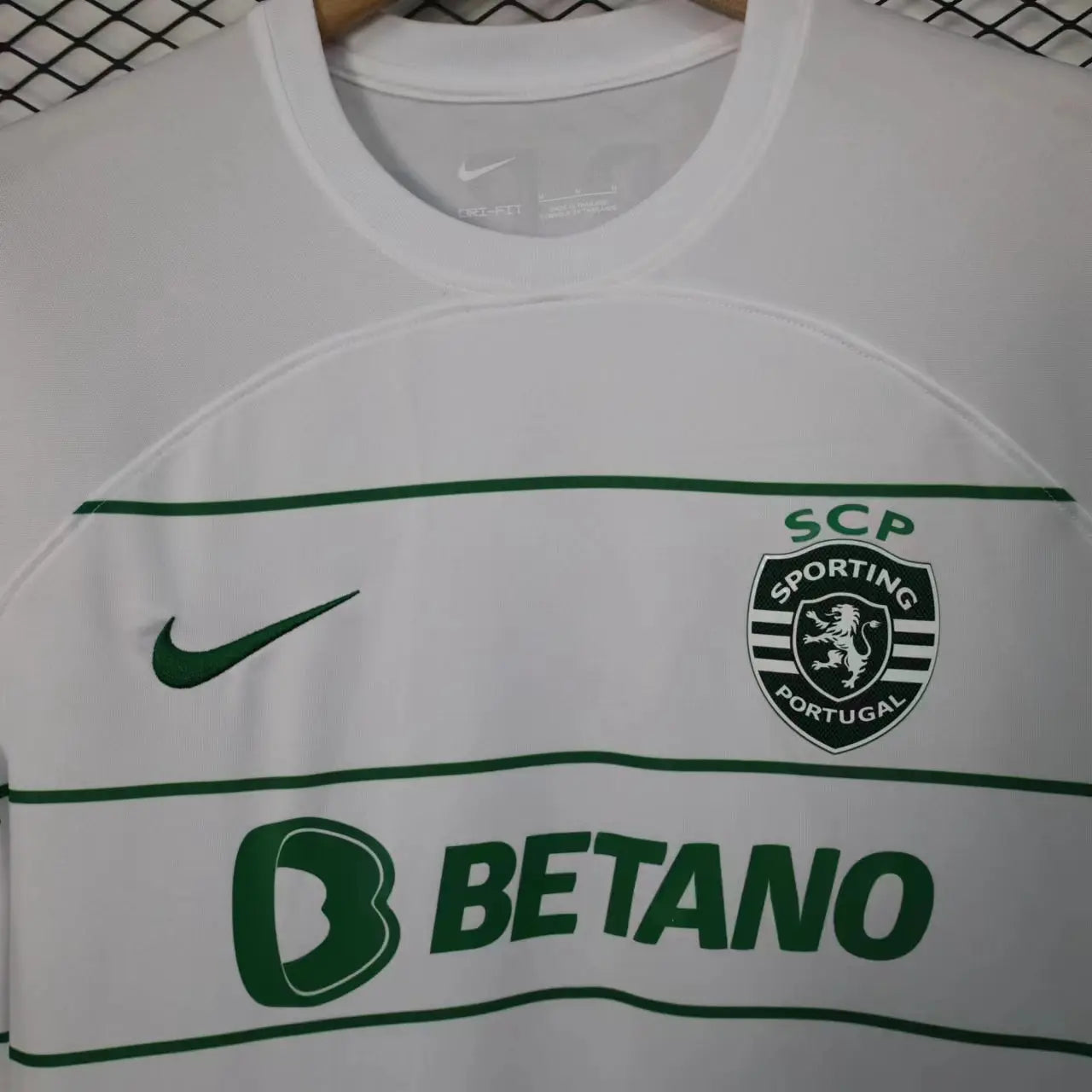 Maillot Sporting extérieur "Blanc" 2023/2024 YamaKits Foot