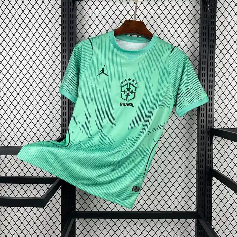 Maillot Brésil Gardien vert CDM 2026/2027 YamaKits Foot