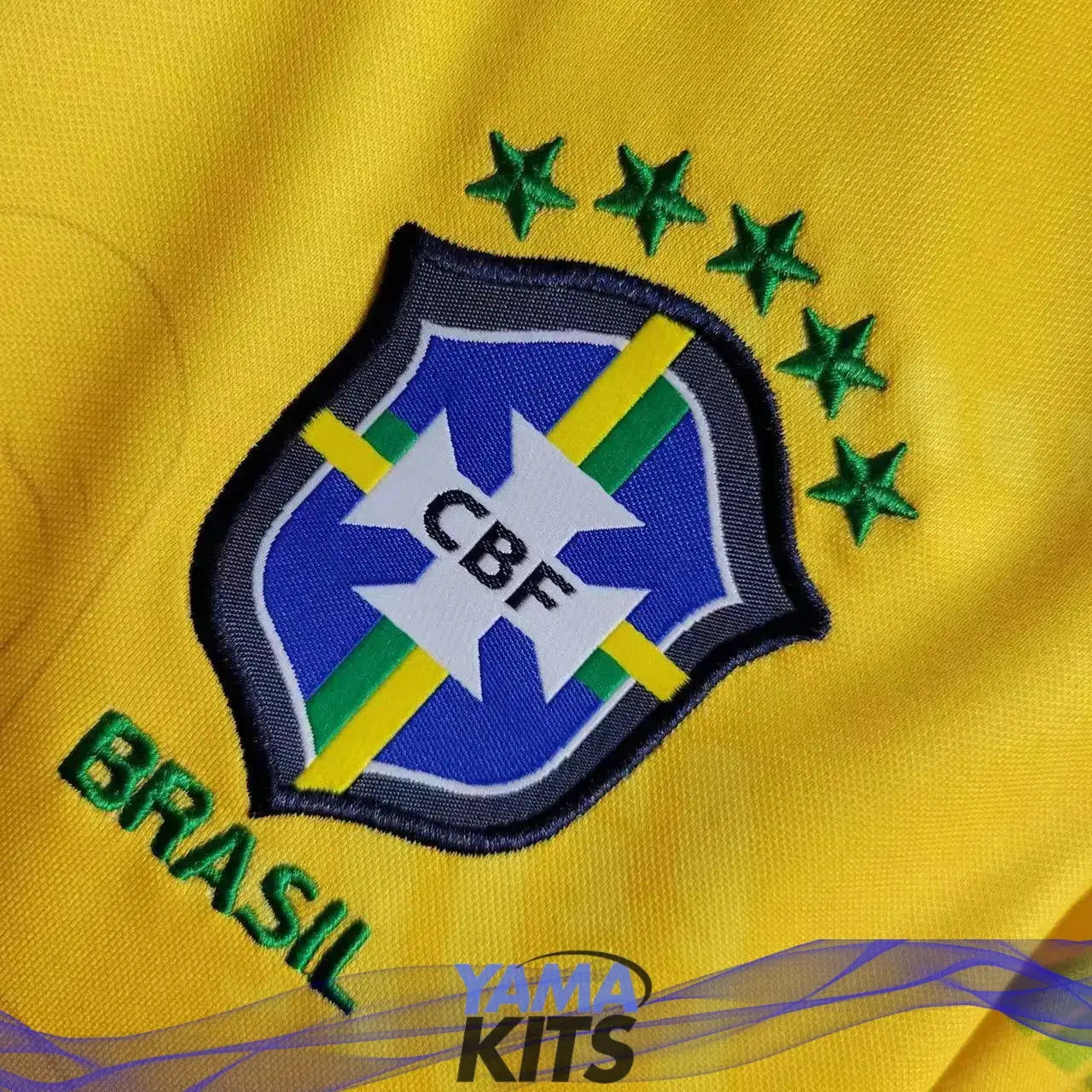 Maillot Femme du Brésil/Brazil Concept Jaune « Christ rédempteur » - YamaKits