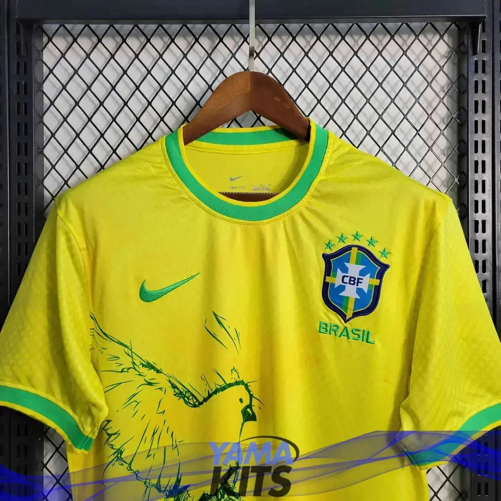 Maillot Brésil/ Brazil Concept « oiseaux jaune » 2024 - YamaKits
