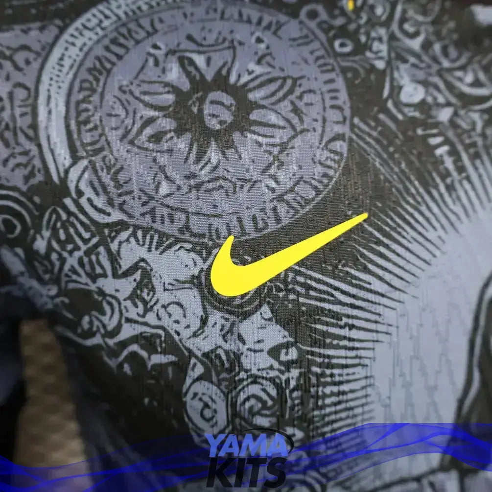 MAILLOT BRÉSIL CONCEPT GRIS « CHRIST RÉDEMPTEUR » 2024/2025 Version Player - YamaKits