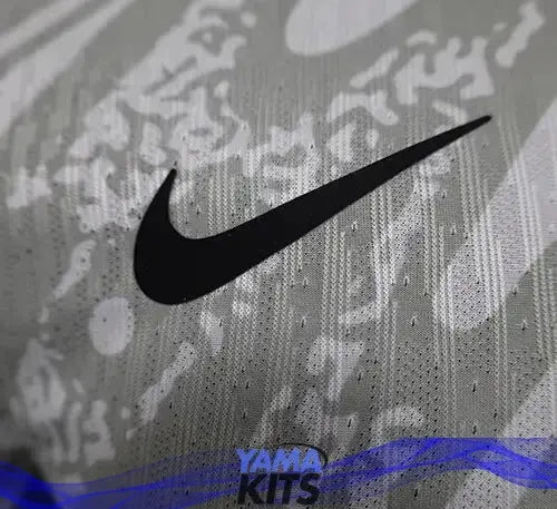 Maillot Brésil Gardien « Gris » 2024/2025 Version Player - YamaKits