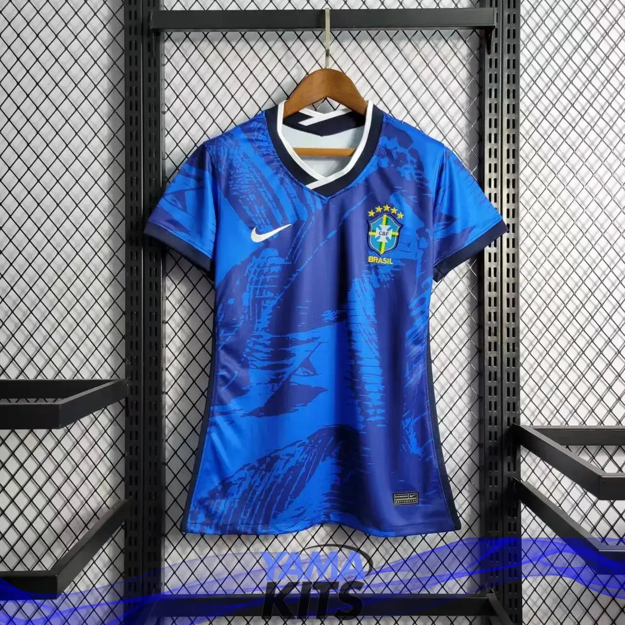Maillot Femme du Brésil/Brazil concept "bleu" 2024 - YamaKits