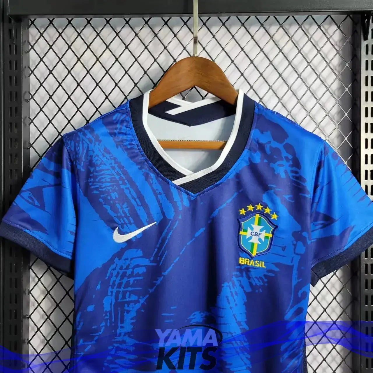 Maillot Femme du Brésil/Brazil concept "bleu" 2024 - YamaKits