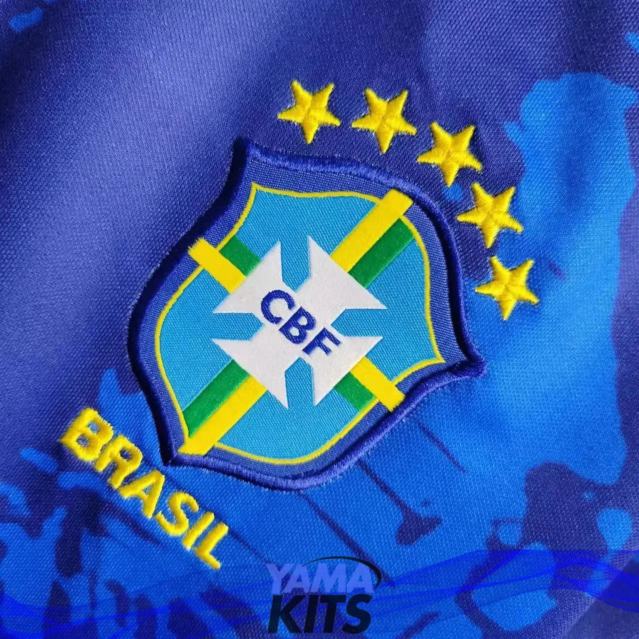 Maillot Femme du Brésil/Brazil concept "bleu" 2024 - YamaKits