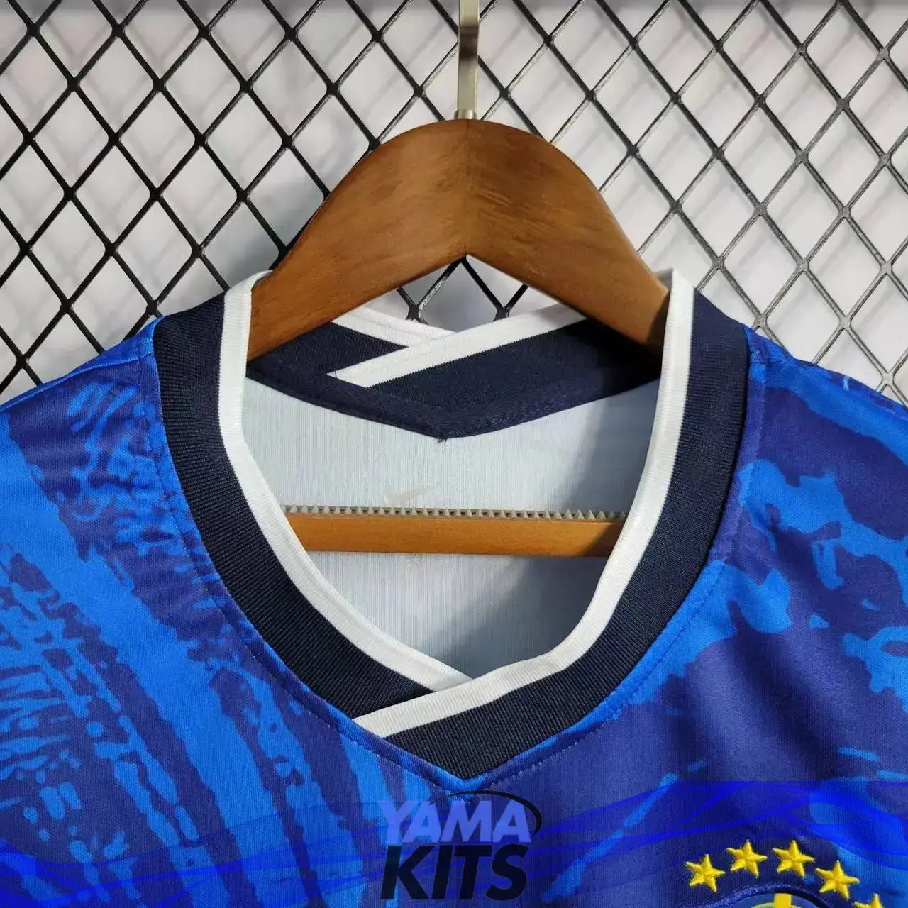 Maillot Femme du Brésil/Brazil concept "bleu" 2024 - YamaKits