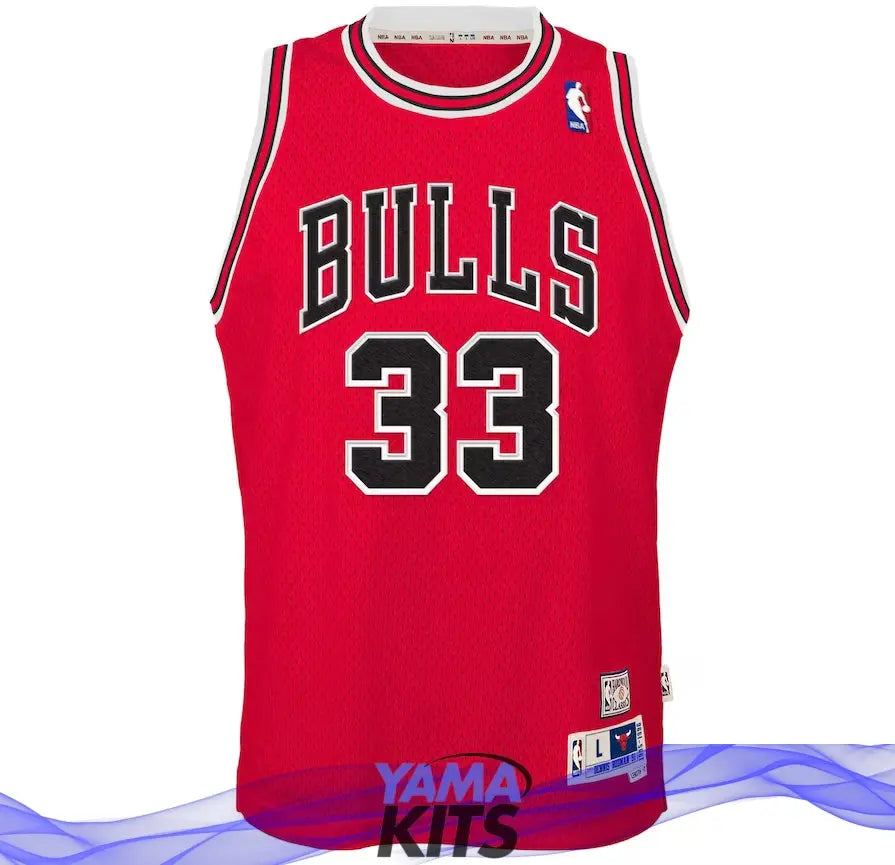 MAILLOT SCOTTIE PIPPEN ROAD SWINGMAN CHIGACO BULLS VINTAGE - YamaKits
