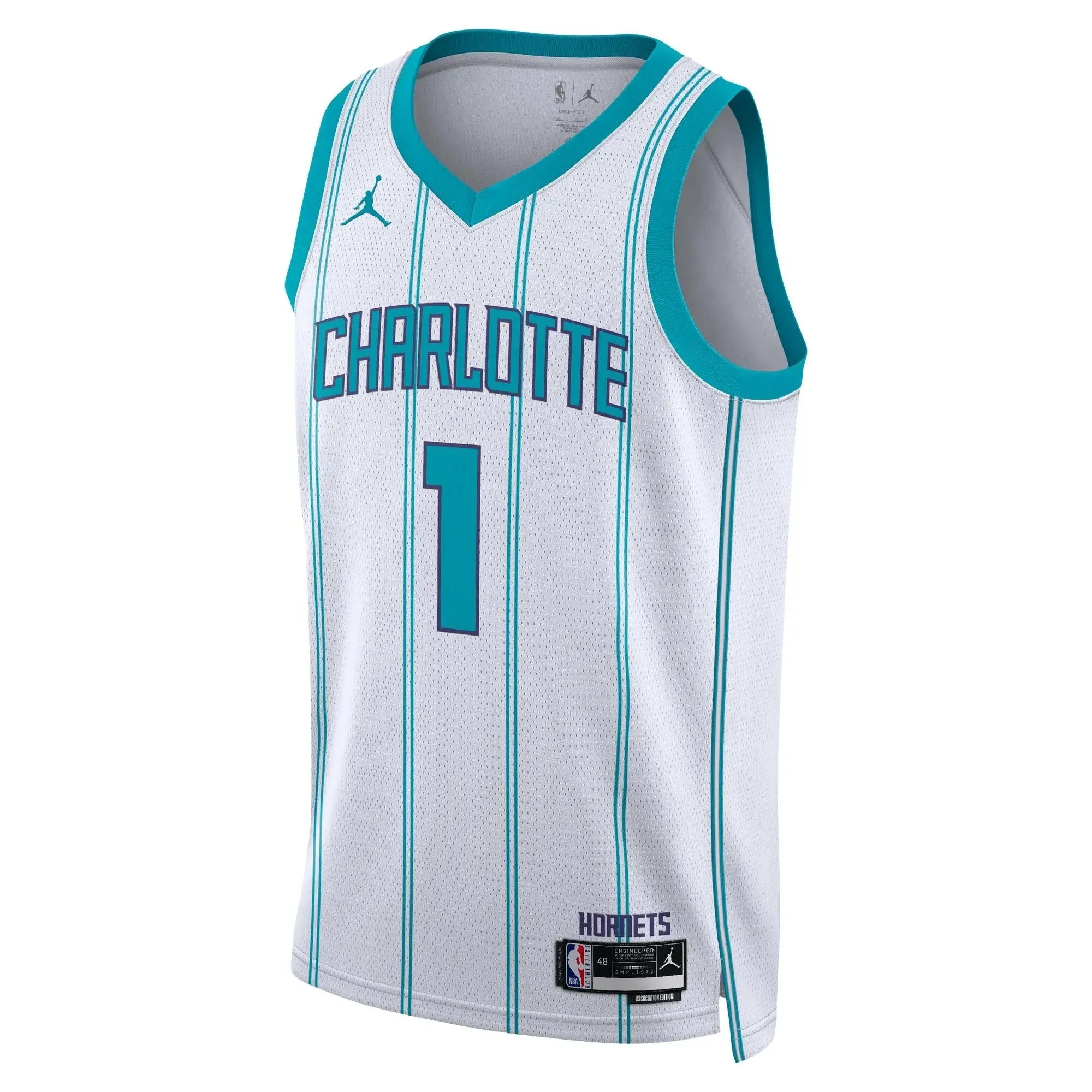 MAILLOT CHARLOTTE HORNETS - ASSOCIATION EDITION - YamaKits