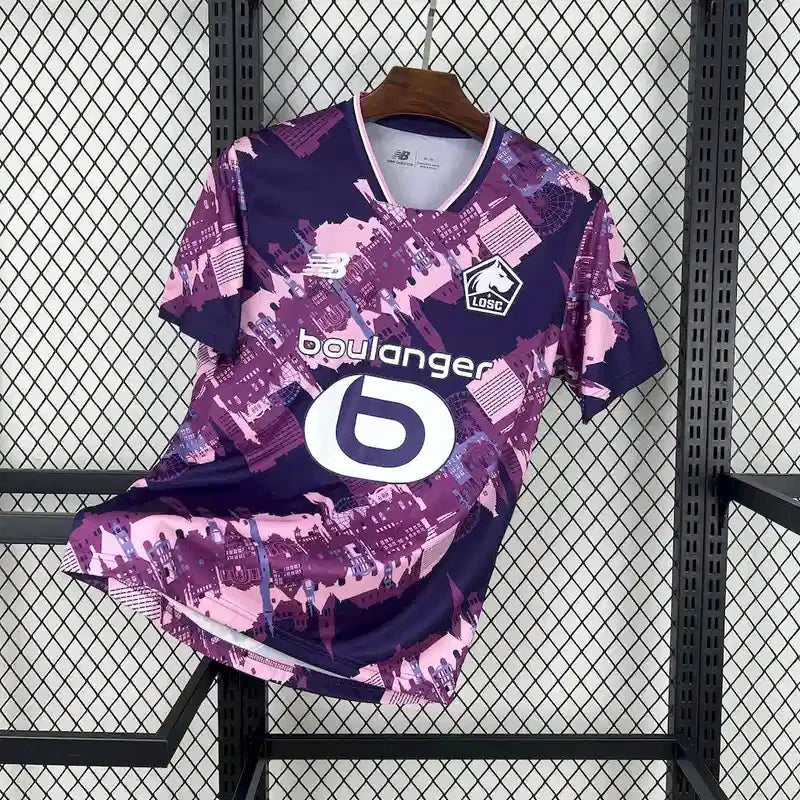 Maillot Lille OSC extérieur 2025/2026 YamaKits Foot