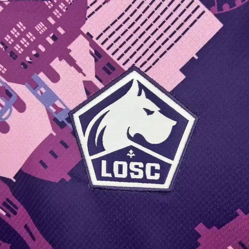 Maillot Lille OSC extérieur 2025/2026 YamaKits Foot