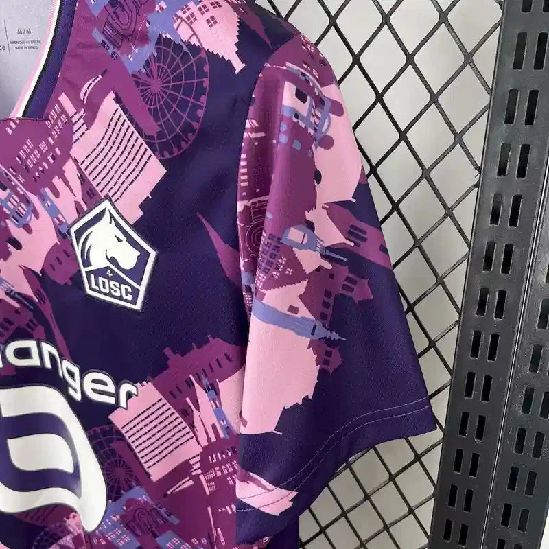 Maillot Lille OSC extérieur 2025/2026 YamaKits Foot