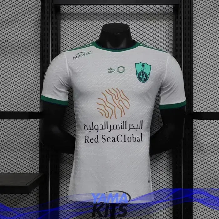 MAILLOT AL AHLI DOMICILE "Blanc" 2023/2024 Version Player YamaKits Foot